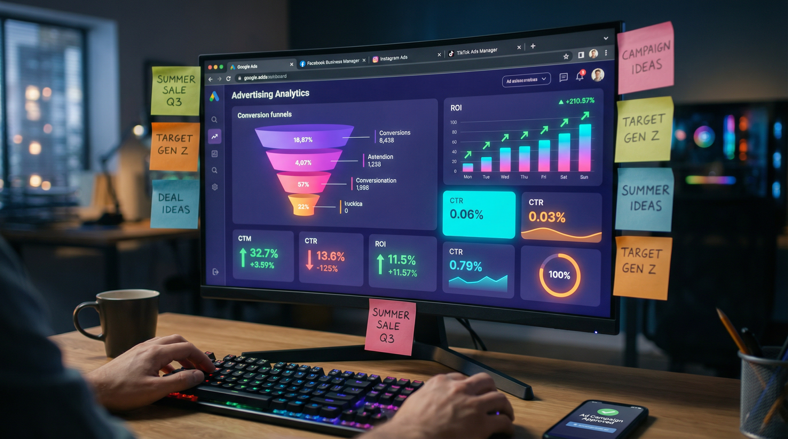 Dashboard de Analytics